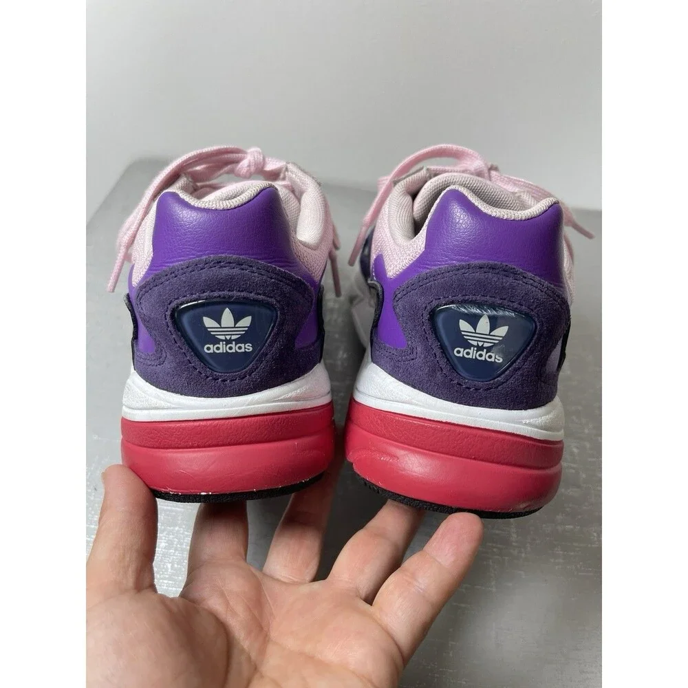Reebok Originals Falcon Running Shoes Sneakers Women's 7.5 M‎ Pink Purple Suede